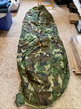 Bivy cover Camouflage Sleeping Bag Cover - Green Camo